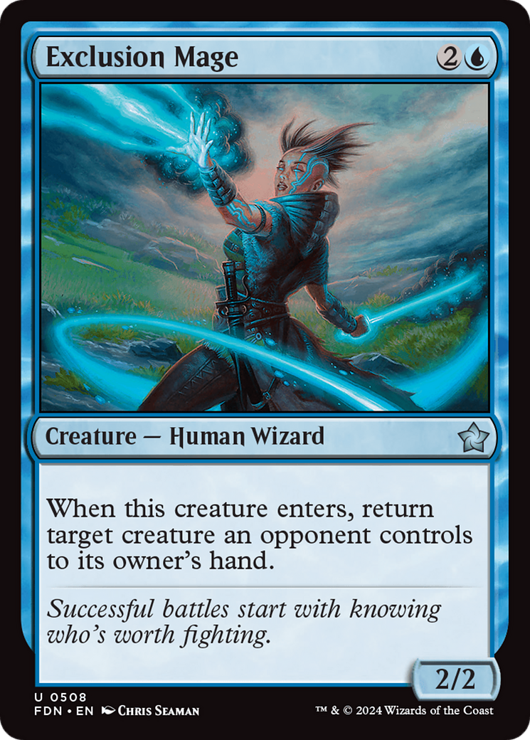 Exclusion Mage [Foundations] | Shuffle n Cut Hobbies & Games