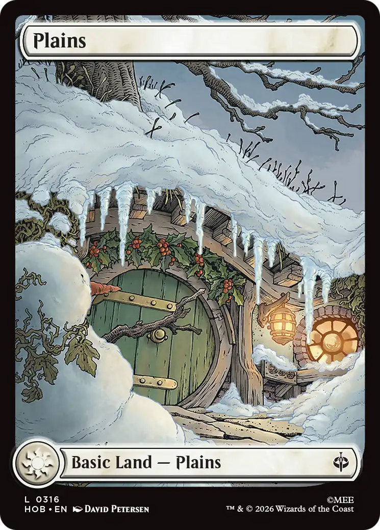 Plains (0320) (Surge Foil) [The Hobbit] | Shuffle n Cut Hobbies & Games
