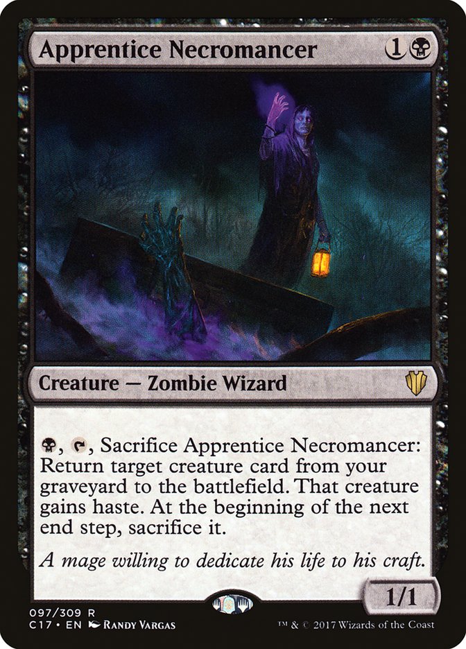 Apprentice Necromancer [Commander 2017] | Shuffle n Cut Hobbies & Games