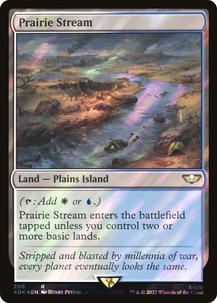 Prairie Stream (Surge Foil) [Marvel Super Heroes Commander] | Shuffle n Cut Hobbies & Games