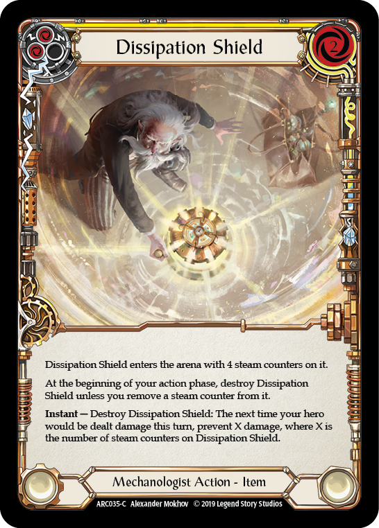 Dissipation Shield [ARC035-C] (Arcane Rising)  1st Edition Normal | Shuffle n Cut Hobbies & Games