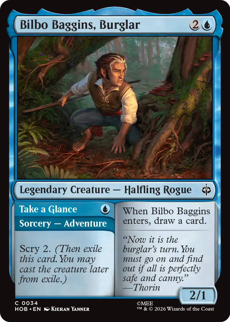 Bilbo Baggins, Burglar [The Hobbit] | Shuffle n Cut Hobbies & Games