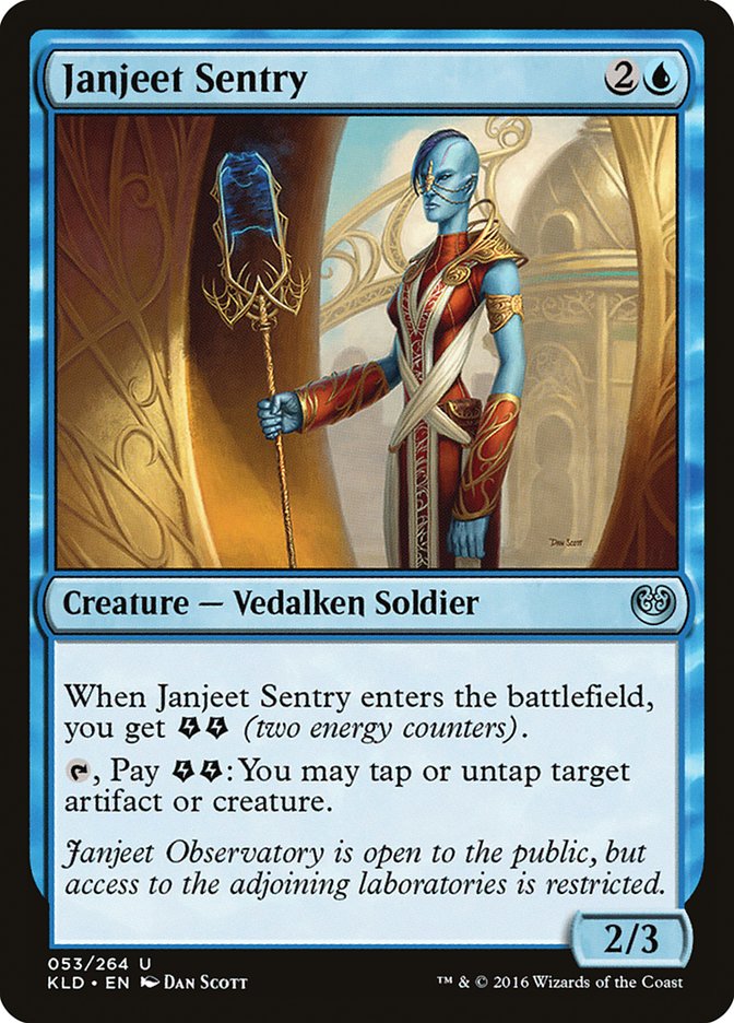 Janjeet Sentry [Kaladesh] | Shuffle n Cut Hobbies & Games