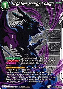 Negative Energy Charge (Tournament Pack Vol. 8) (Winner) (P-389) [Tournament Promotion Cards] | Shuffle n Cut Hobbies & Games