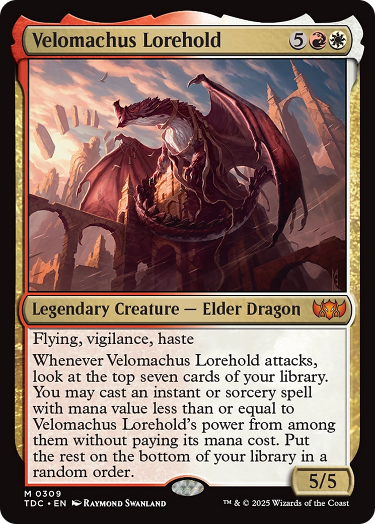 Velomachus Lorehold [Tarkir: Dragonstorm Commander] | Shuffle n Cut Hobbies & Games