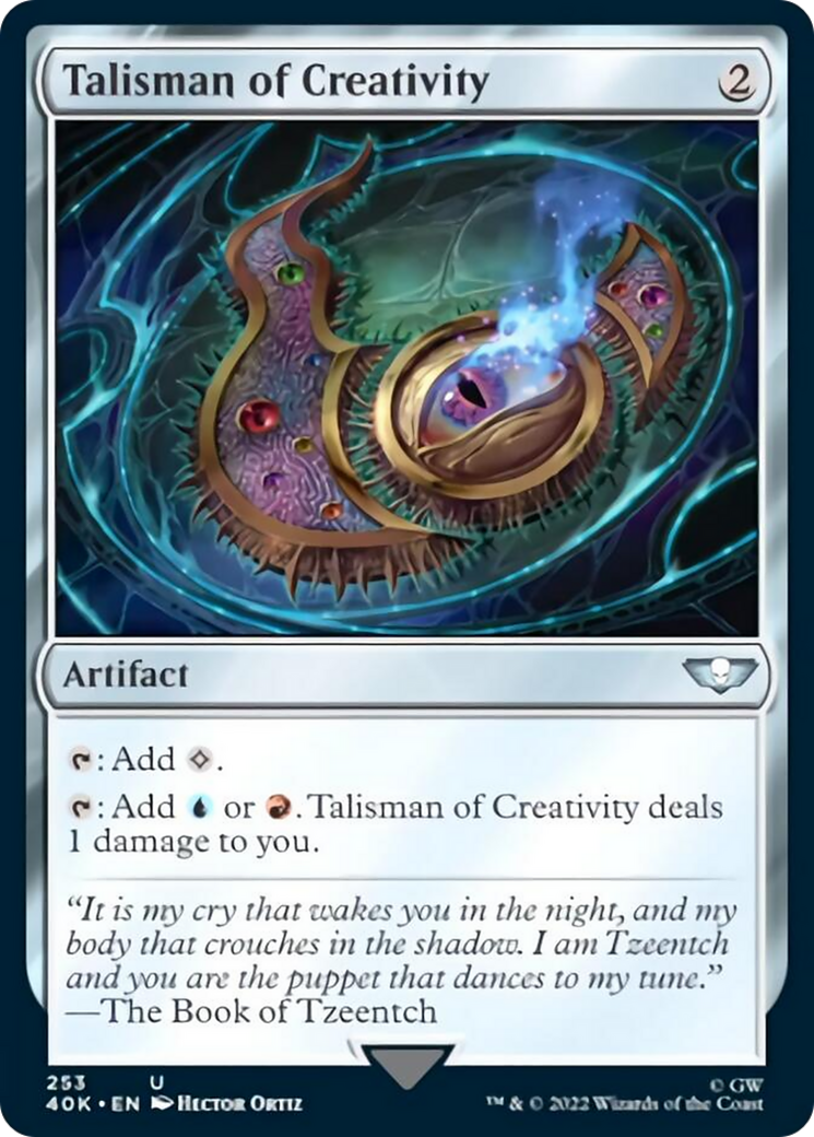 Talisman of Creativity [Warhammer 40,000] | Shuffle n Cut Hobbies & Games