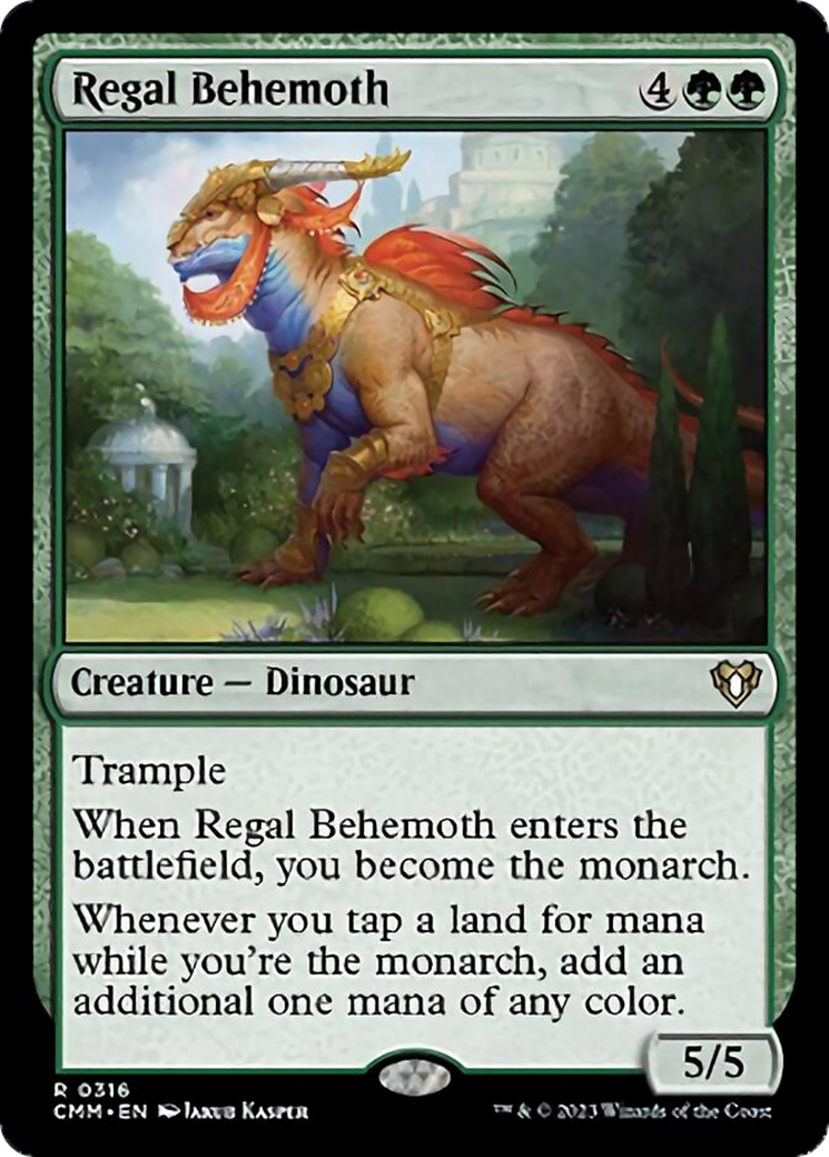 Regal Behemoth [Commander Masters] | Shuffle n Cut Hobbies & Games