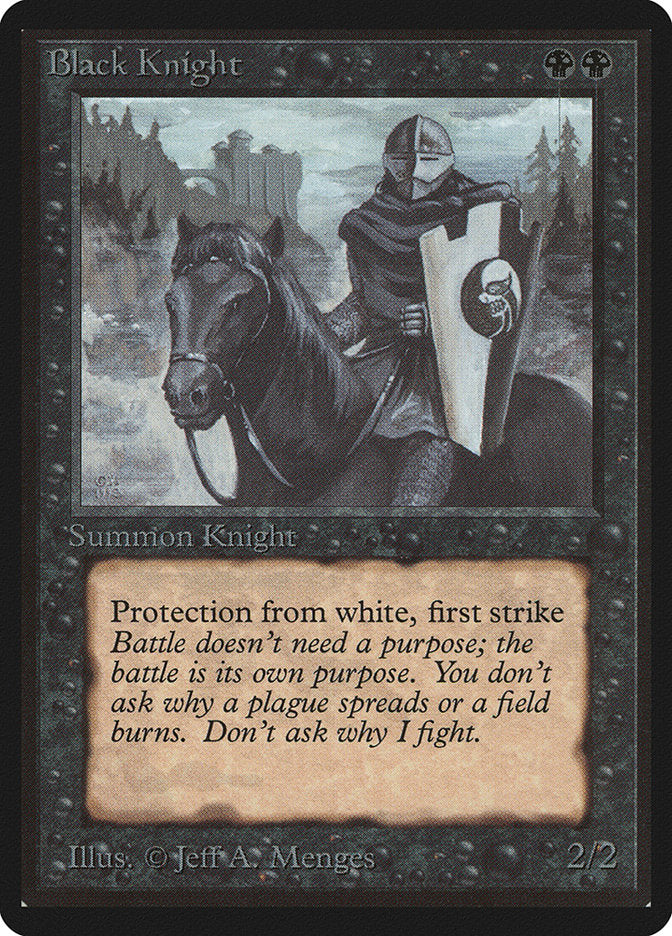 Black Knight [Beta Edition] | Shuffle n Cut Hobbies & Games