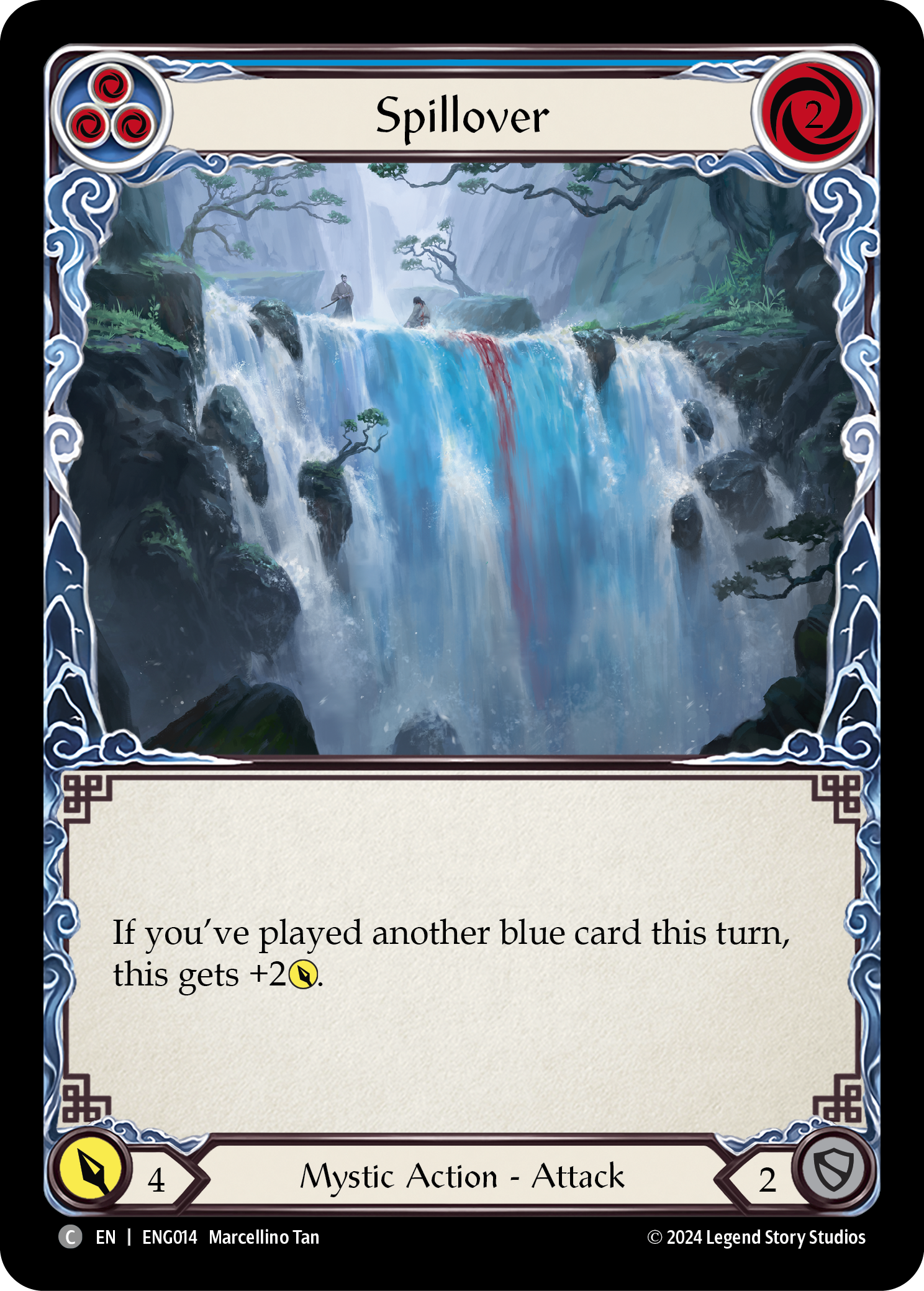 Spillover [ENG014] (Part the Mistveil Enigma Blitz Deck) | Shuffle n Cut Hobbies & Games