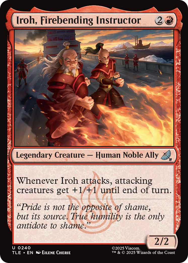 Iroh, Firebending Instructor [Avatar: The Last Airbender: Eternal-Legal] | Shuffle n Cut Hobbies & Games
