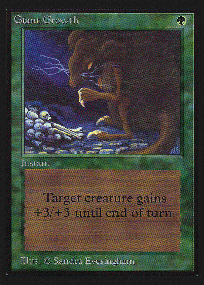 Giant Growth [Collectors' Edition] | Shuffle n Cut Hobbies & Games