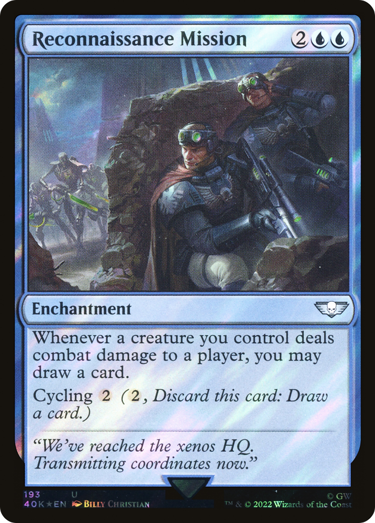 Reconnaissance Mission (Surge Foil) [Marvel Super Heroes Commander] | Shuffle n Cut Hobbies & Games