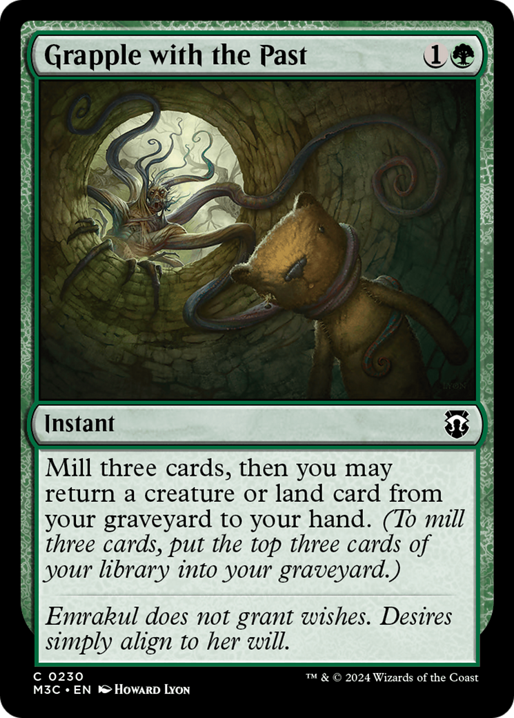 Grapple with the Past (Ripple Foil) [Modern Horizons 3 Commander] | Shuffle n Cut Hobbies & Games