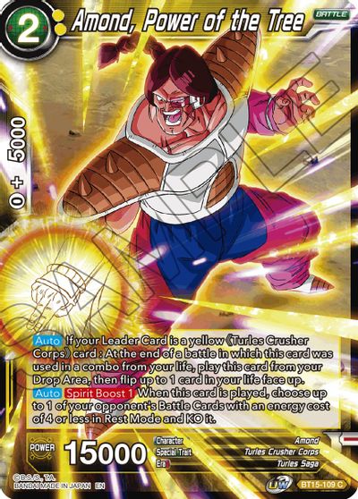 Amond, Power of the Tree (BT15-109) [Saiyan Showdown] | Shuffle n Cut Hobbies & Games