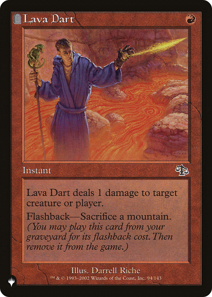 Lava Dart [The List] | Shuffle n Cut Hobbies & Games