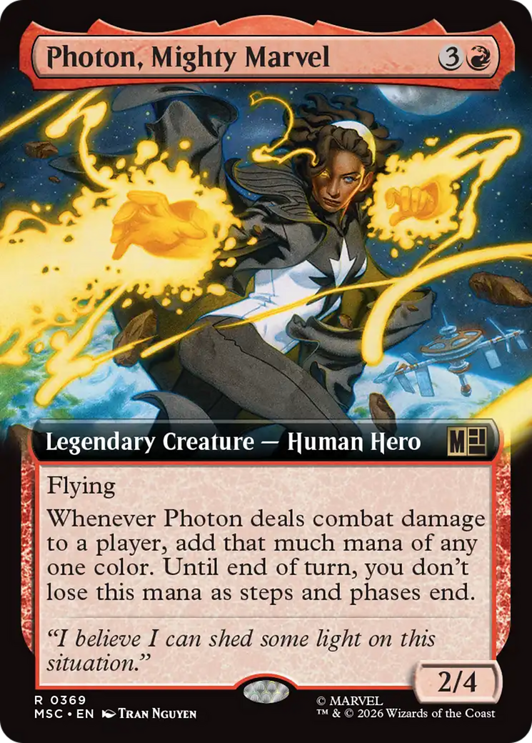 Photon, Mighty Marvel (Extended Art) [Marvel Super Heroes Commander] | Shuffle n Cut Hobbies & Games