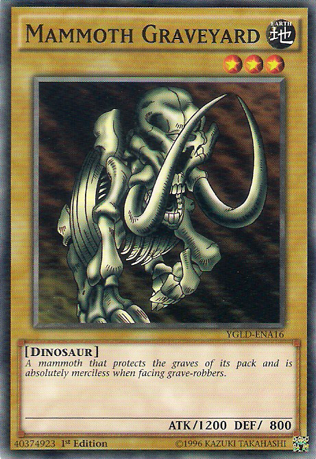 Mammoth Graveyard [YGLD-ENA16] Common | Shuffle n Cut Hobbies & Games