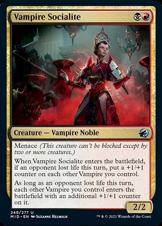 Vampire Socialite [Innistrad: Midnight Hunt] | Shuffle n Cut Hobbies & Games