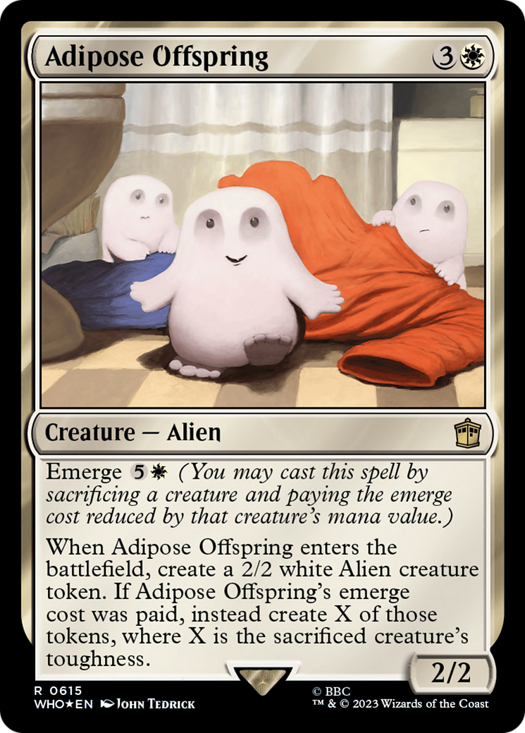 Adipose Offspring (Surge Foil) [Doctor Who] | Shuffle n Cut Hobbies & Games