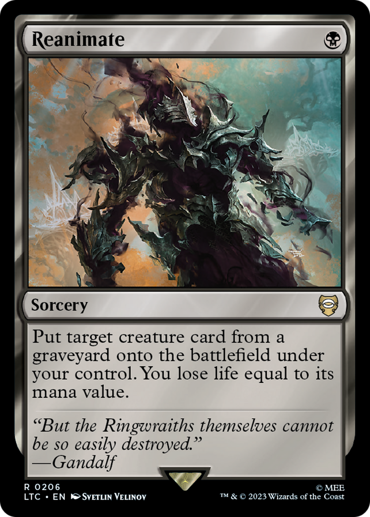 Reanimate [The Lord of the Rings: Tales of Middle-Earth Commander] | Shuffle n Cut Hobbies & Games