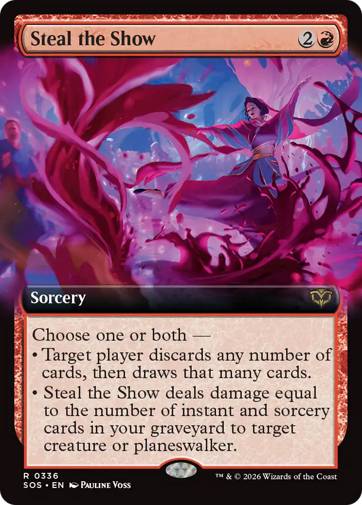 Steal the Show (Extended Art) [Secrets of Strixhaven] | Shuffle n Cut Hobbies & Games