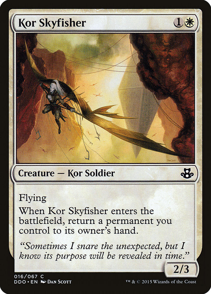 Kor Skyfisher [Duel Decks: Elspeth vs. Kiora] | Shuffle n Cut Hobbies & Games