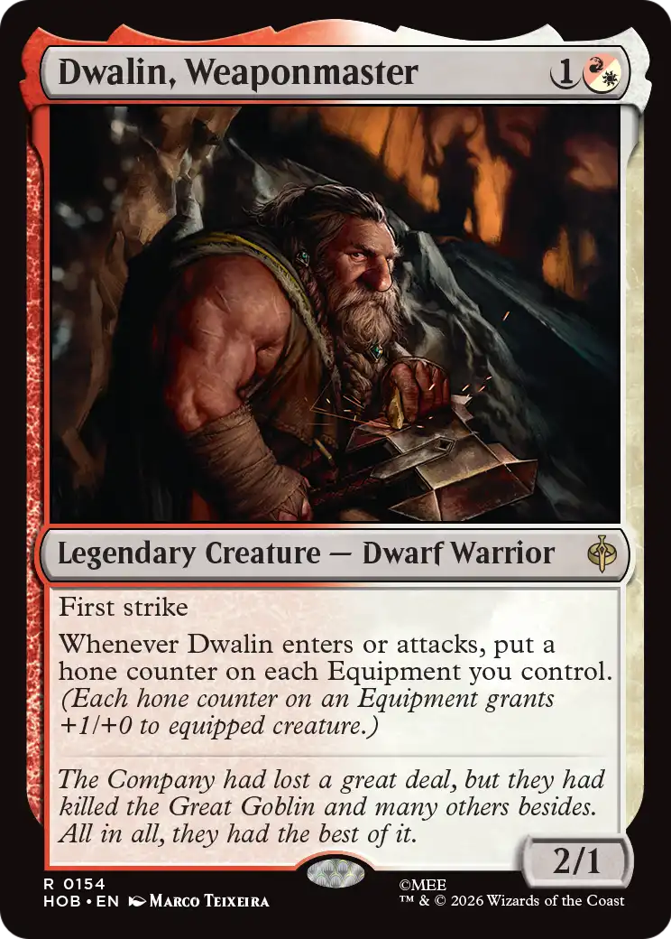 Dwalin, Weaponmaster [The Hobbit] | Shuffle n Cut Hobbies & Games