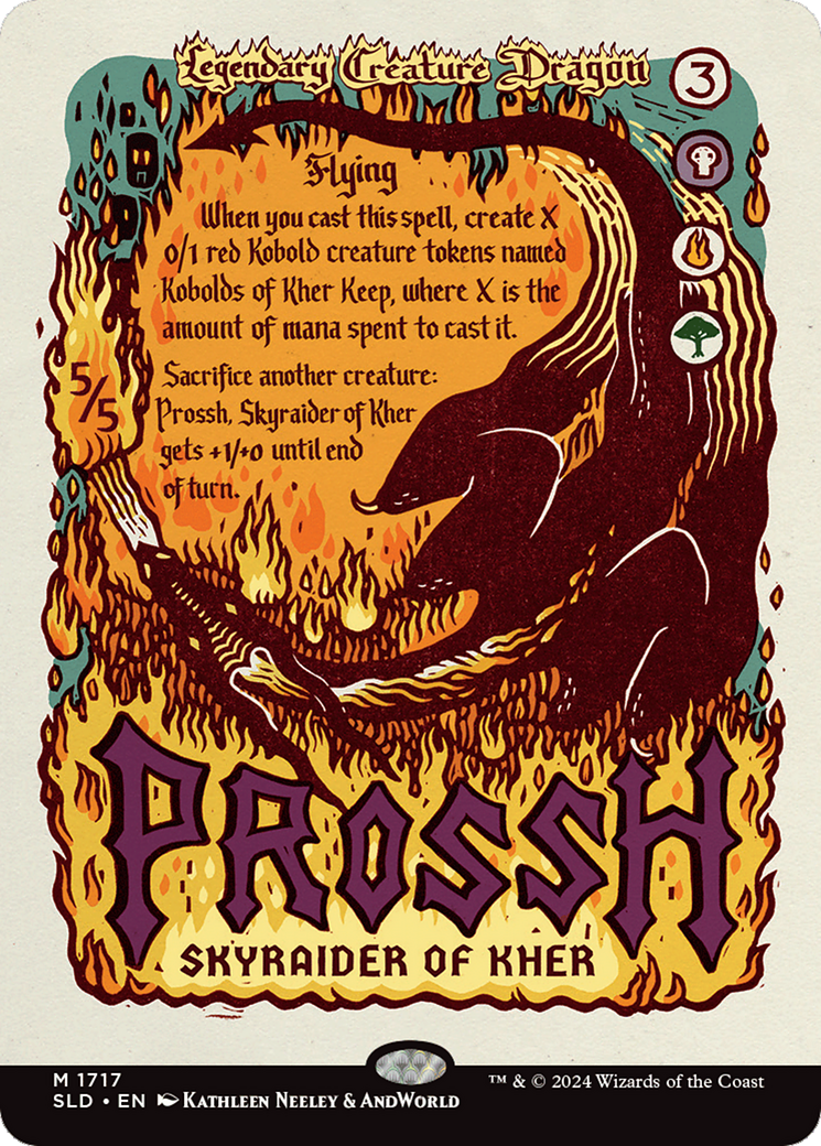 Prossh, Skyraider of Kher [Secret Lair Drop Series] | Shuffle n Cut Hobbies & Games