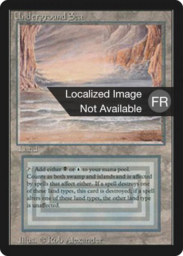 Underground Sea [Foreign Black Border] | Shuffle n Cut Hobbies & Games