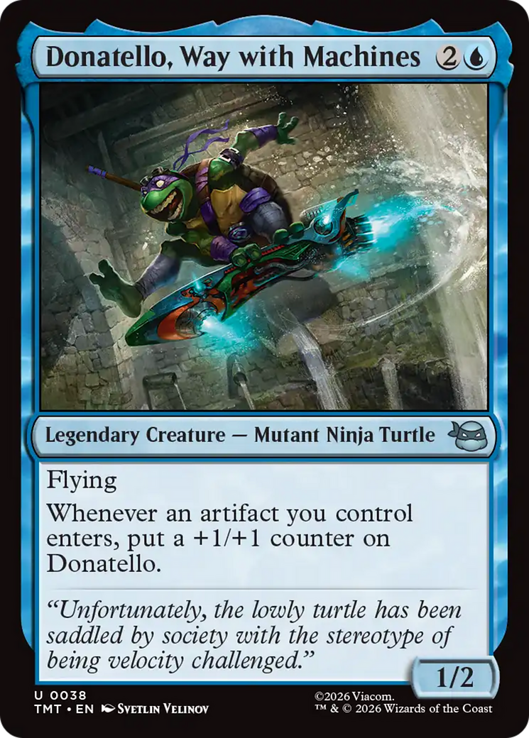 Donatello, Way with Machines [Teenage Mutant Ninja Turtles] | Shuffle n Cut Hobbies & Games