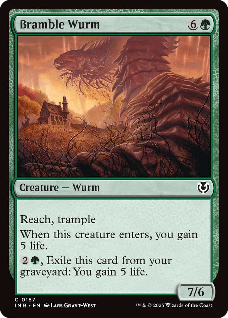 Bramble Wurm [Innistrad Remastered] | Shuffle n Cut Hobbies & Games