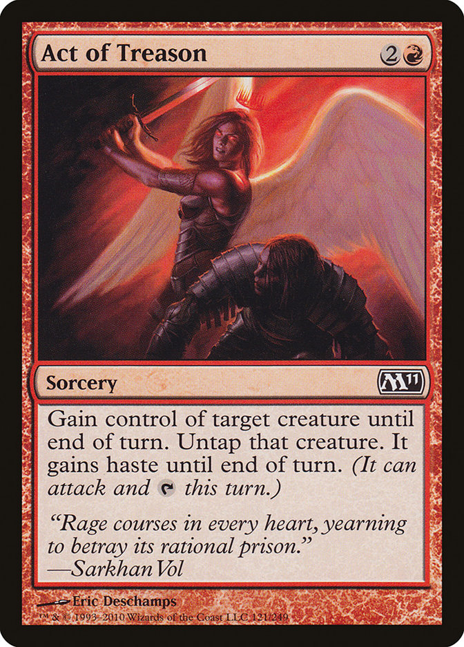 Act of Treason [Magic 2011] | Shuffle n Cut Hobbies & Games