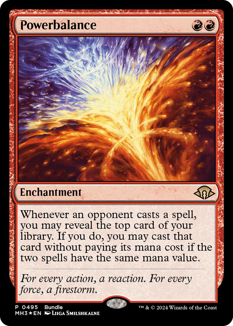 Powerbalance [Modern Horizons 3 Promos] | Shuffle n Cut Hobbies & Games