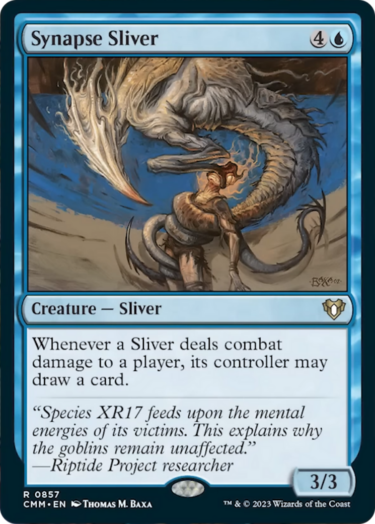 Synapse Sliver [Commander Masters] | Shuffle n Cut Hobbies & Games