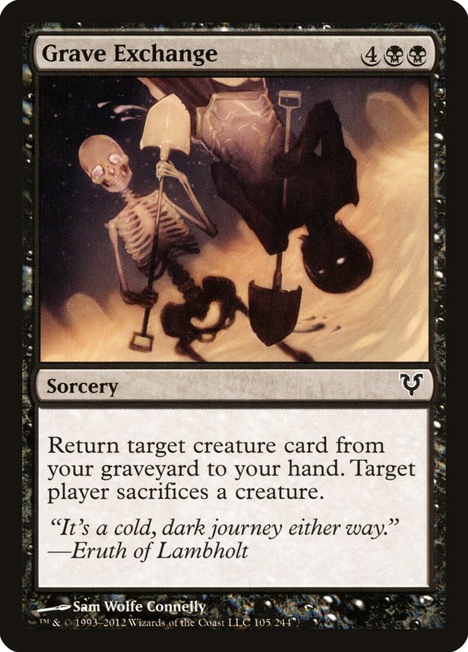 Grave Exchange [Avacyn Restored] | Shuffle n Cut Hobbies & Games