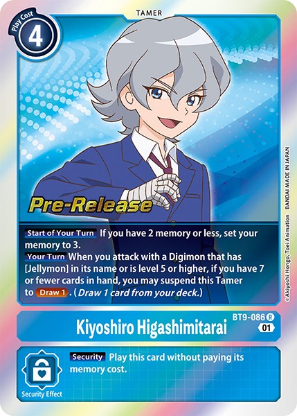 Kiyoshiro Higashimitarai [BT9-086] [X Record Pre-Release Promos] | Shuffle n Cut Hobbies & Games