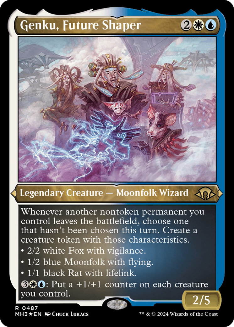 Genku, Future Shaper (Foil Etched) [Modern Horizons 3] | Shuffle n Cut Hobbies & Games