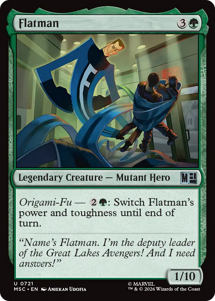 Flatman [Marvel Super Heroes Commander] | Shuffle n Cut Hobbies & Games