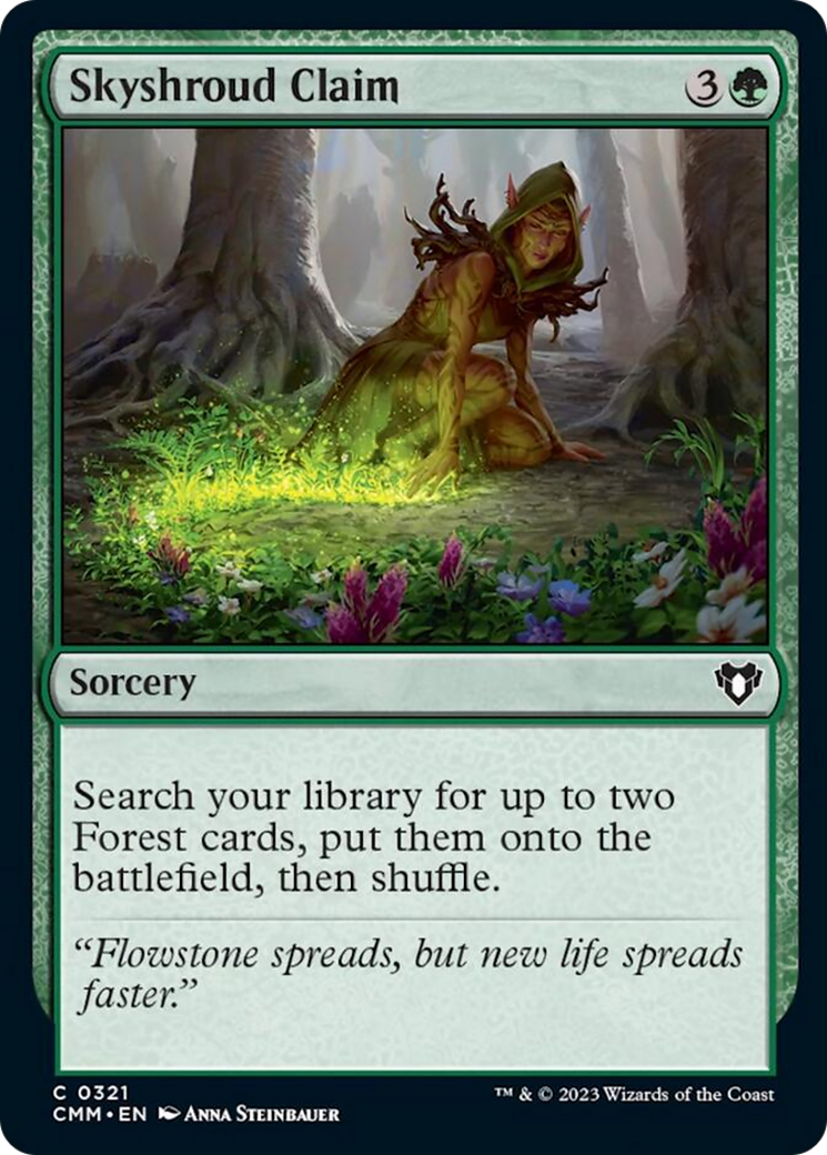 Skyshroud Claim [Commander Masters] | Shuffle n Cut Hobbies & Games