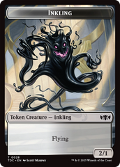 Inkling // Bird Double-Sided Token [Tarkir: Dragonstorm Commander Tokens] | Shuffle n Cut Hobbies & Games