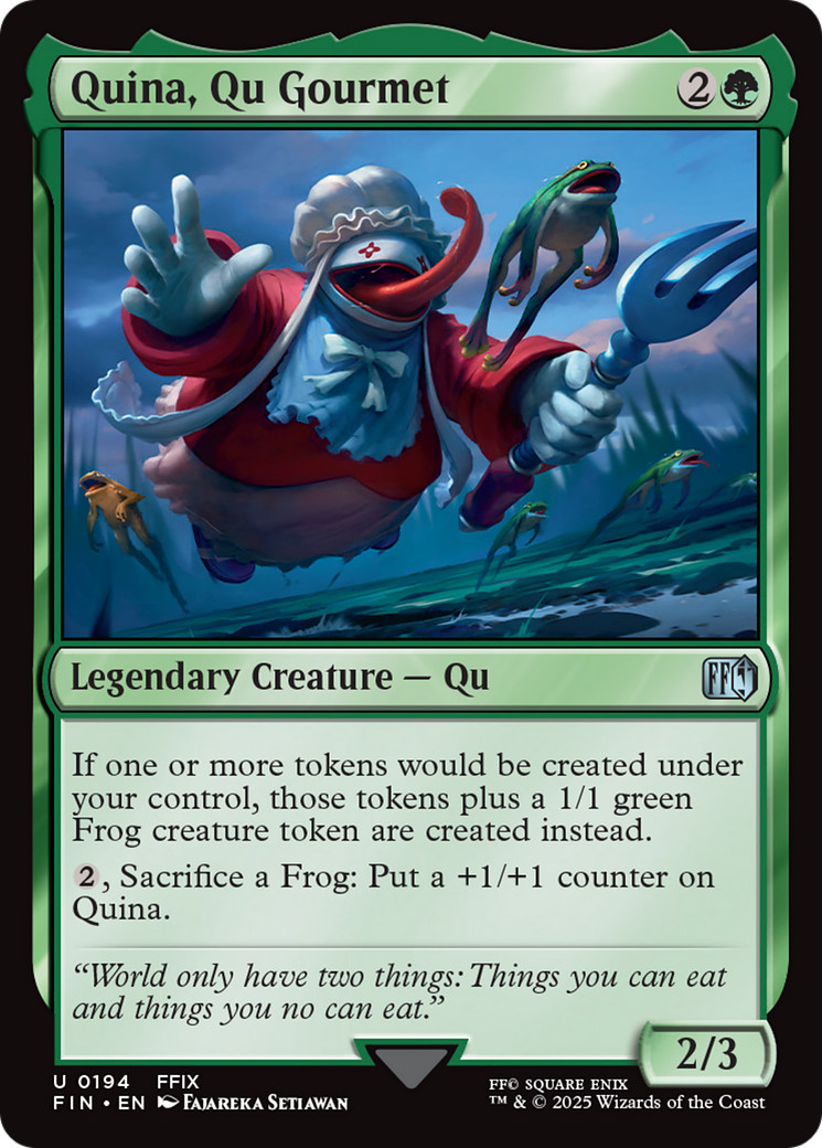 Quina, Qu Gourmet [FINAL FANTASY] | Shuffle n Cut Hobbies & Games