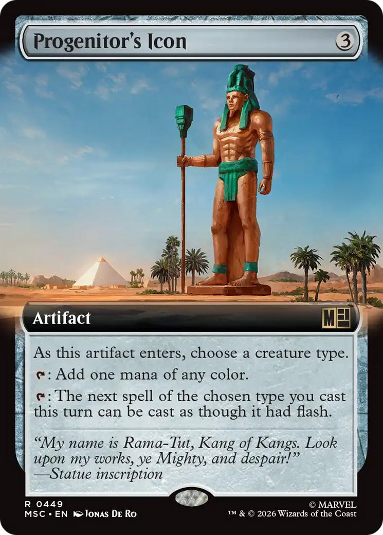 Progenitor's Icon (Extended Art) [Marvel Super Heroes Commander] | Shuffle n Cut Hobbies & Games
