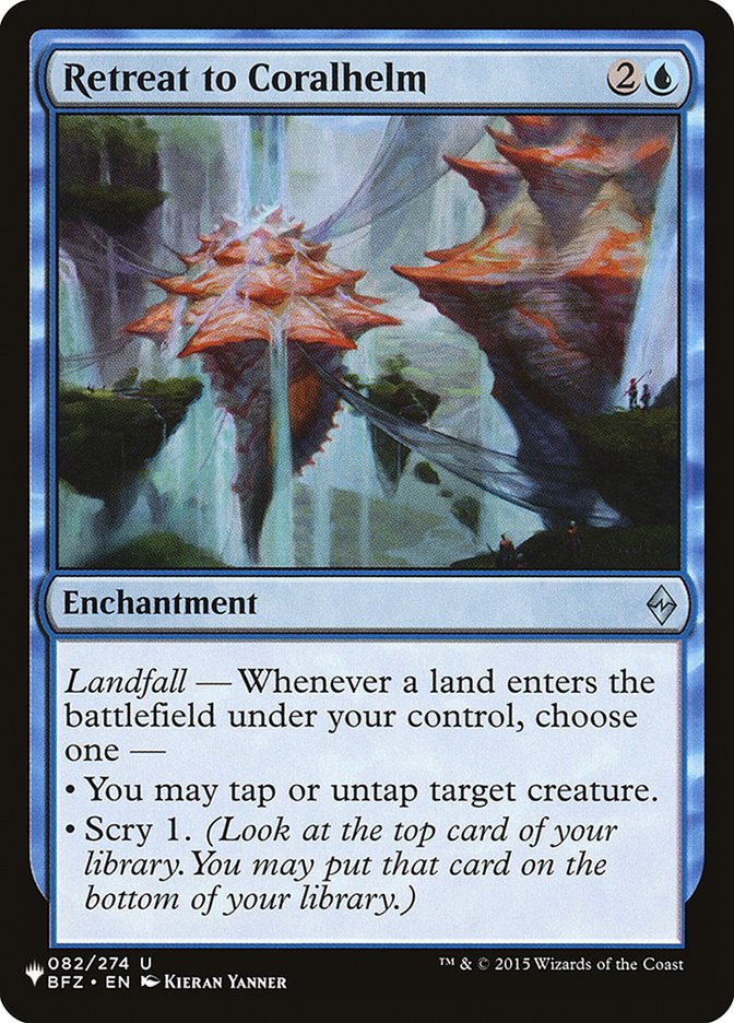 Retreat to Coralhelm [The List] | Shuffle n Cut Hobbies & Games