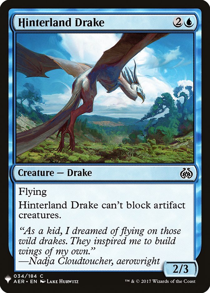 Hinterland Drake [Mystery Booster] | Shuffle n Cut Hobbies & Games