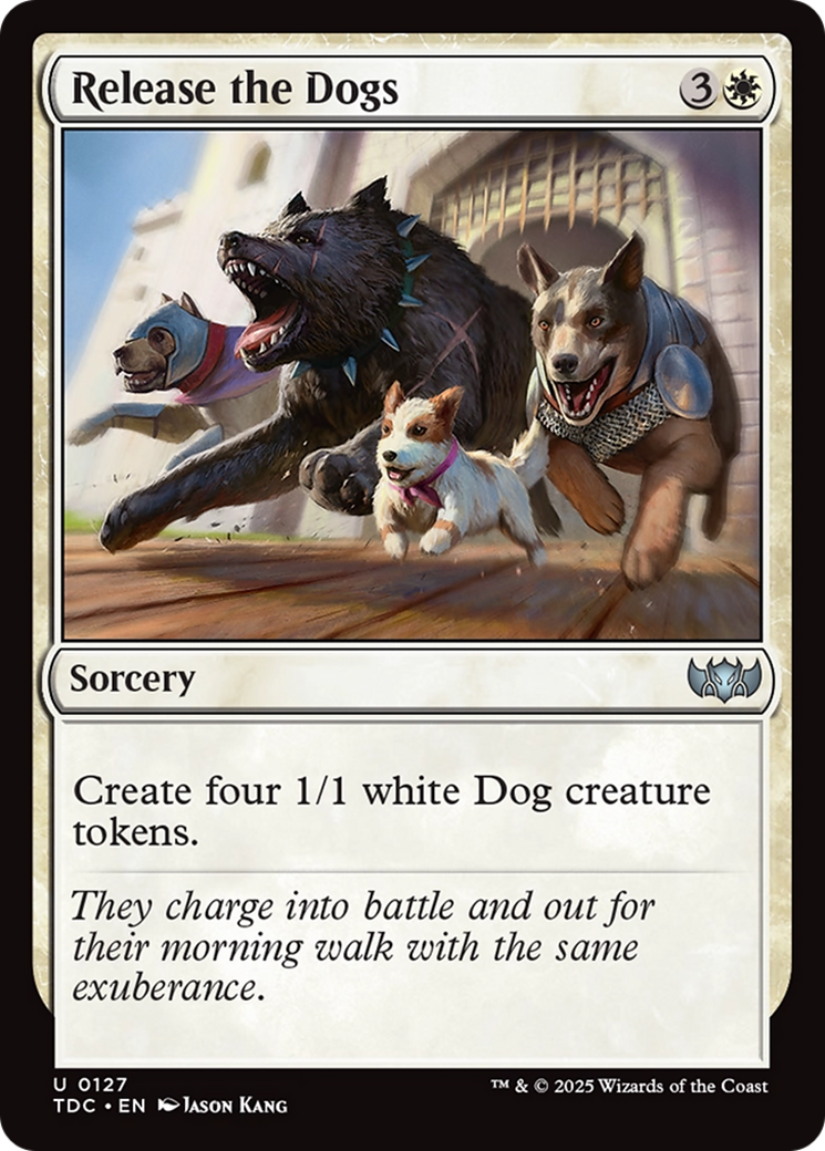 Release the Dogs [Tarkir: Dragonstorm Commander] | Shuffle n Cut Hobbies & Games