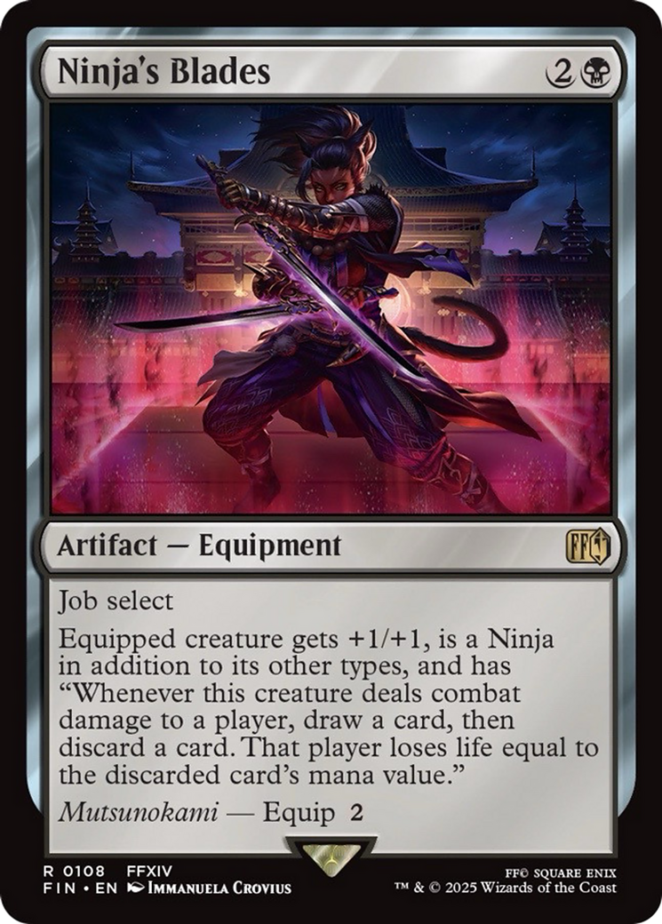 Ninja's Blades [FINAL FANTASY] | Shuffle n Cut Hobbies & Games
