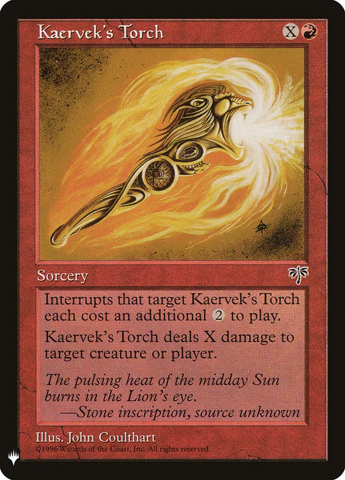 Kaervek's Torch [Mystery Booster] | Shuffle n Cut Hobbies & Games