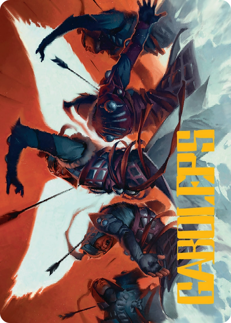 Desperate Measures Art Card (11/54) [Tarkir: Dragonstorm Art Series] | Shuffle n Cut Hobbies & Games