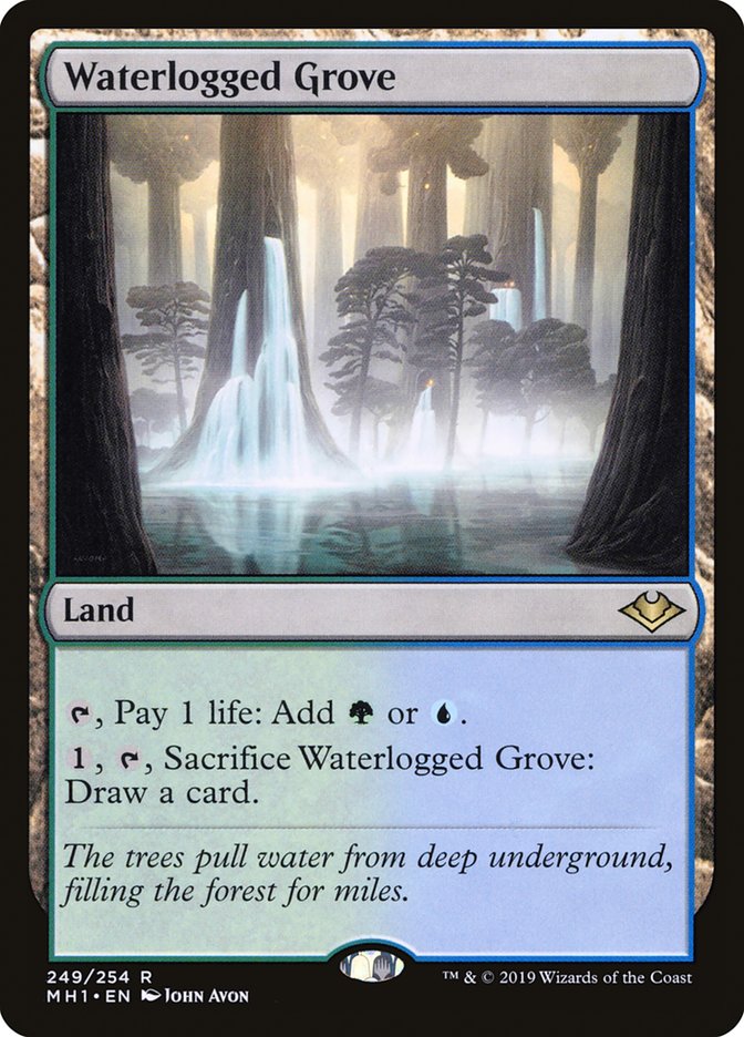 Waterlogged Grove [Modern Horizons] | Shuffle n Cut Hobbies & Games