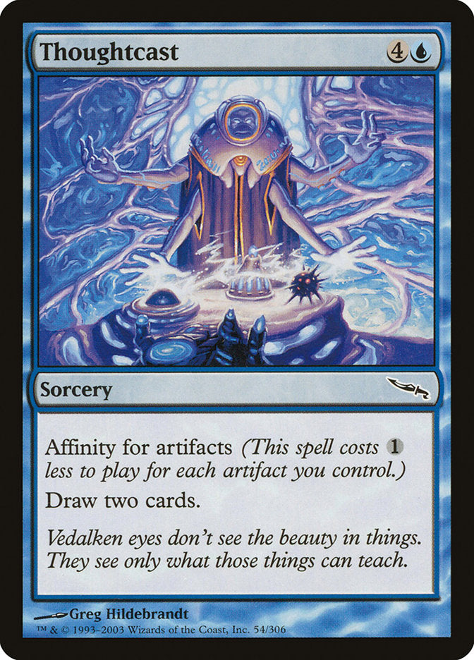 Thoughtcast [Mirrodin] | Shuffle n Cut Hobbies & Games